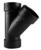 (image for) 2 in. Hub x 2 in. Dia. Hub ABS Wye