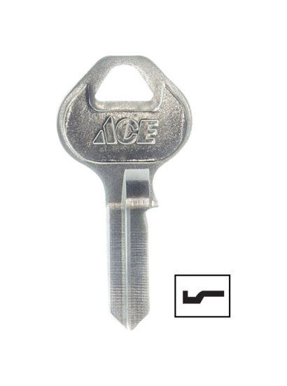 Padlock Key Blank Single sided For Master Locks