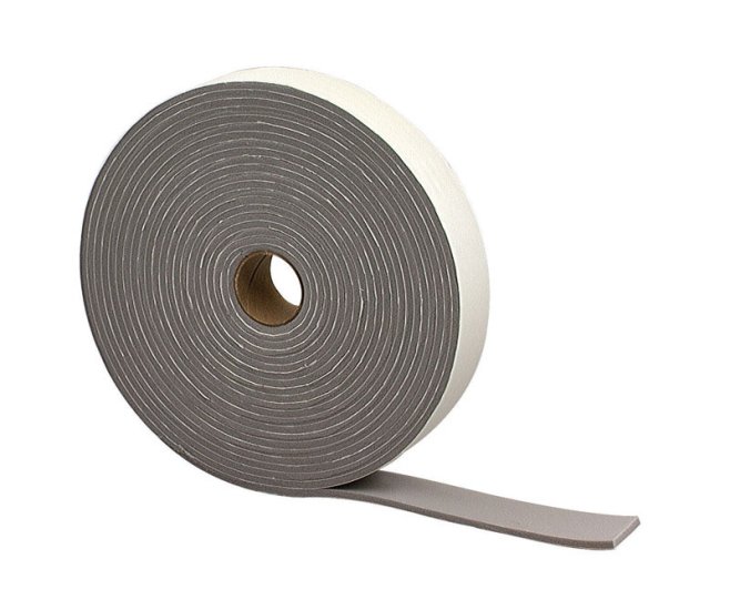 Gray Foam Weather Stripping Tape For Campers and Trucks 30 f