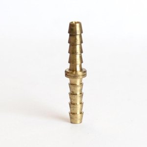(image for)  Brass 1/8 in. D X 1/8 in. D Hose Mender 1 pk