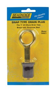 Brass 6.5 in. L x 1 in. W Drain Plug