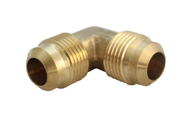 1/2 in. Flare x 1/2 in. Dia. Flare Brass 90 Degree Elbow