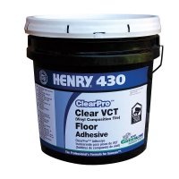 430 ClearPro Clear VCT Floor Tile Adhesive 4 gal.