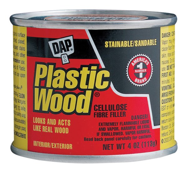 Plastic Wood Natural Wood Filler 4 oz.