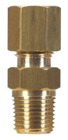 5/8 in. Compression x 1/2 in. Dia. Male Brass Connector