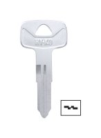 Traditional Key Motorcycle Key Blank Double sided For Yama