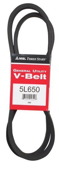 General Utility V-Belt 0.63 in. W x 65 in. L