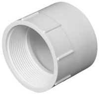 Schedule 40 3 in. Hub x 3 in. Dia. FPT PVC Pipe A