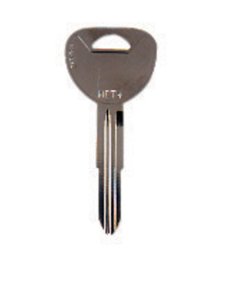 Traditional Key Automotive Key Blank Double sided For Mits