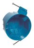 (image for) 2-1/4 in. Round Polycarbonate Electrical Box Blue