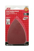 Mouse 5 in. L x 3-1/2 in. W 100 Grit Aluminum Oxide Mouse Sa