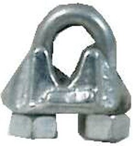 Chain Galvanized Malleable Iron Wire Rope Clip 1-1/16 i