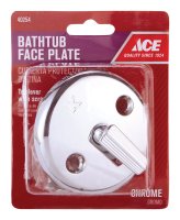 Chrome Trip Lever Face Plate