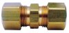 1/4 in. Compression x 1/4 in. Dia. Compression Brass Union