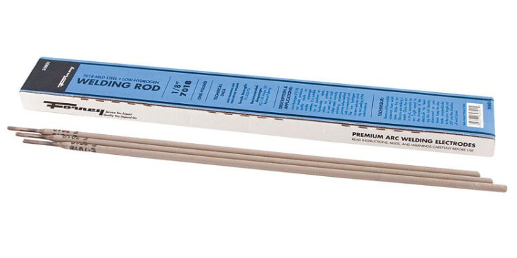 Forney 1/8 in. D X 15.2 in. L E7018 Mild Steel Welding Rods 8400