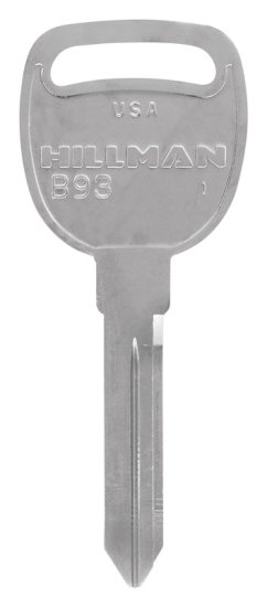 Automotive Key Blank Double sided For GM