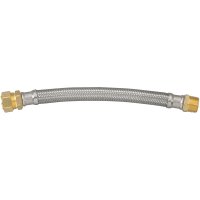 7/8 in. Compression 18 in. Braided Stainless Steel Water Hea