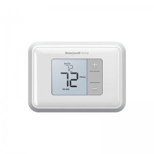 Heating and Cooling Push Buttons Non-Programmable Thermostat