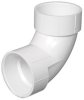 (image for) Schedule 40 2 in. Hub x 2 in. Dia. Hub PVC Elbow