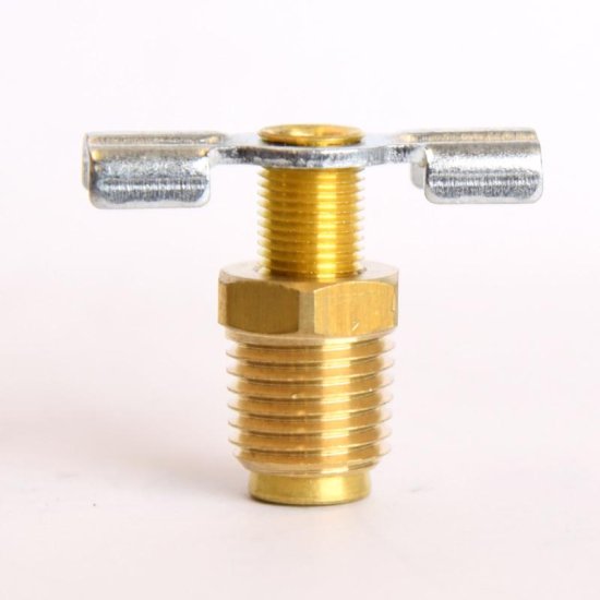 (image for)  1/4 in. Brass Needle Drain Cock