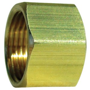 3/4 in. Compression Brass Nut