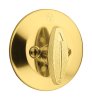 (image for) Polished Brass Metal Single Sided Deadbolt
