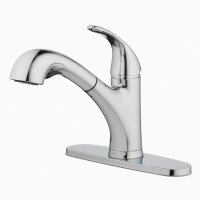 Pacifica One Handle Chrome Pull-Out Kitchen Faucet