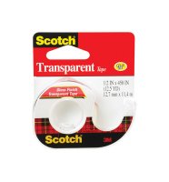 1/2 in. W X 450 in. L Transparent Tape