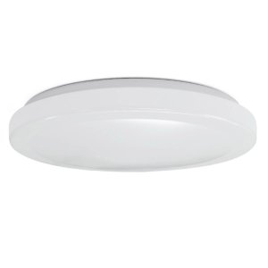 13 in. H x 13 in. W x 3.8 in. L White LED Ceiling Light Fixture