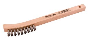 Forney 8-5/8 in. L X .15 in. W Scratch Brush Wood 1 pc