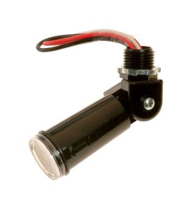 Black Photoelectric Swivel Eye Light Control 1 pk