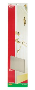 8 in. H x 34 in. L Bright Brass Brass Kickplate