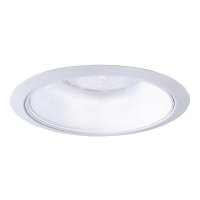 (image for) Halo Matte White 6 in. W Plastic Coilex Baffle Trim 310 W