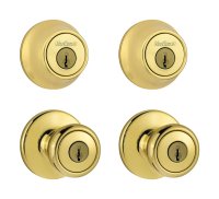 Tylo Polished Brass Double Entry Door Kit ANSI/BHMA Grad