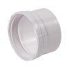 Schedule 35 3 in. Hub each X 3 in. D FPT PVC Pipe Adapter 1 pk