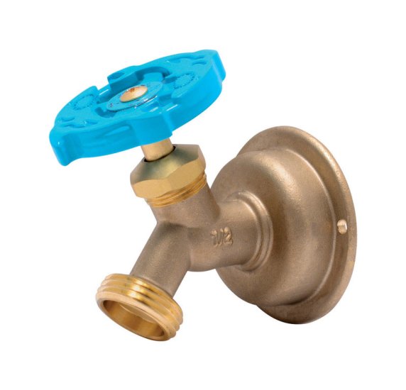 SharkBite 1/2 in. PTC X 3/4 in. MHT Brass Hose Bibb