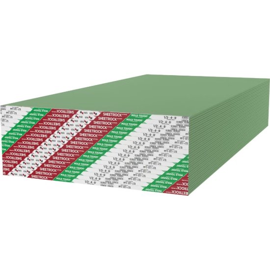 (image for) 1/2 in. x 4 ft. x 8 ft. UltraLight Mold Tough Drywall