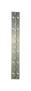 1-1/2 in. W x 12 in. L Stainless Steel Continuous Hinge 1 pk