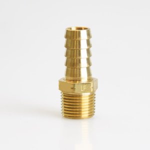 (image for)  Brass 1/2 in. D X 3/8 in. D Adapter 1 pk