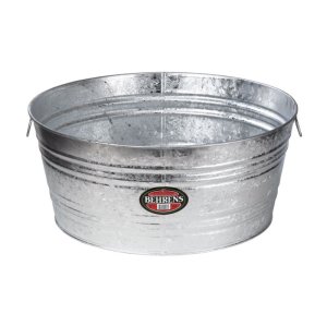 15 gal. Steel Tub Round