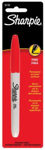 Red Fine Tip Permanent Marker 1 pk