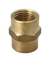 3/8 in. FPT x 1/4 in. Dia. FPT Brass Reducing Coupling