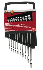 Multiple x 5.53 in. L Metric Wrench Set 10 pc.