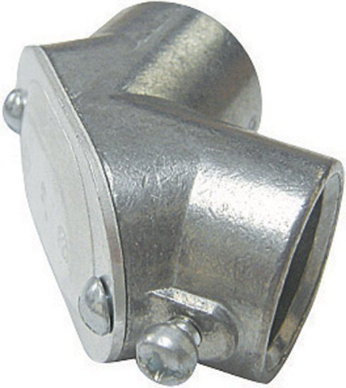 Electric ProConnex 1/2 in. Dia. Die-Cast Zinc Pull Elbow F