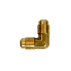 (image for)  5/16 in. Flare X 5/16 in. D Flare Brass 90 Degree Elbow