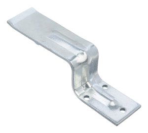 Zinc-Plated Steel Open Bar Holder 1 pk