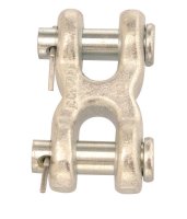 Campbell Zinc-Plated Forged Steel Double Clevis 5400 lb 2-27/32