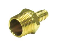 3/4 in. Barb x 3/8 in. Dia. MPT Brass Hose Barb