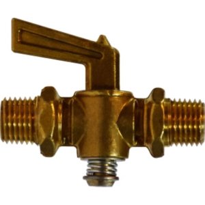 (image for)  1/8 in. MIP in. X 1/8 in. MIP Brass Pipe Valve