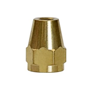 (image for)  3/16 in. Flare bin Yellow Brass Nut